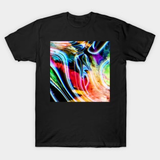 Kunterbunte Lichtreflexe T-Shirt